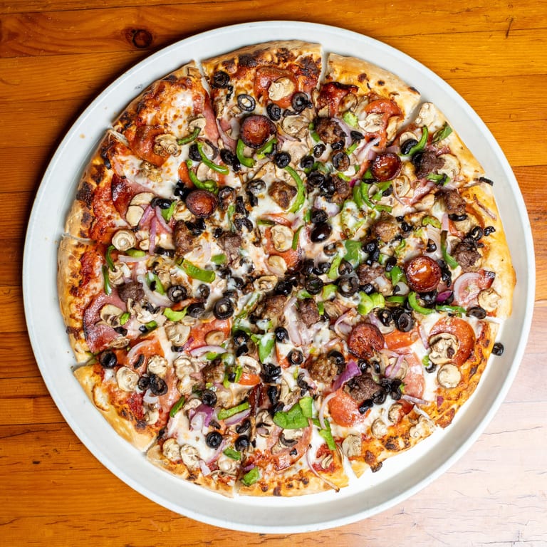 Delicious Pesto Pizza Awaits